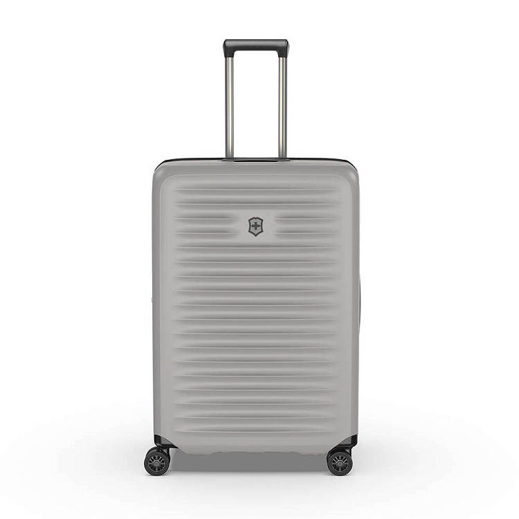Чемодан VICTORINOX Airox Advanced, серо-белый матовый, 100% поликарбонат Makrolon, 50x32x75 см, 103