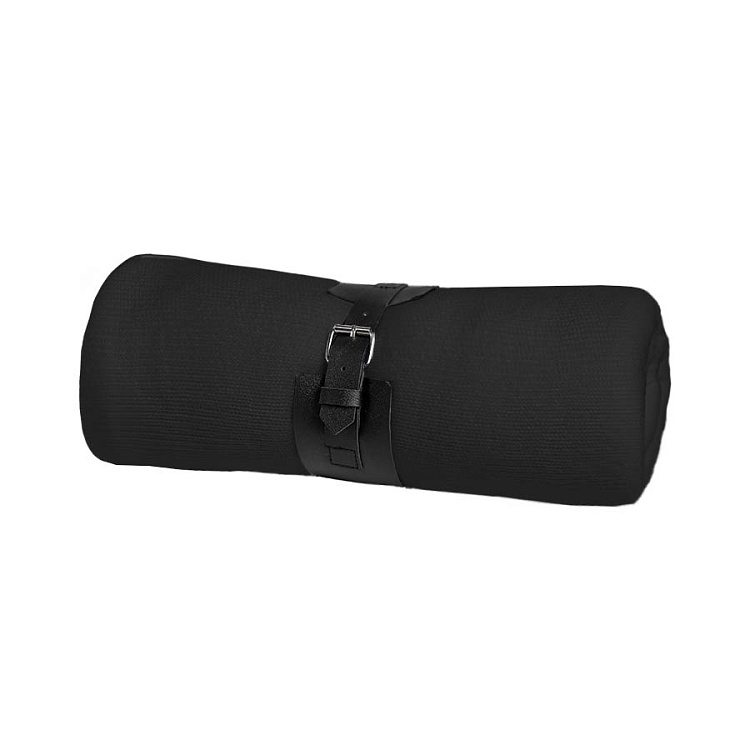 Плед  "Belt"; белый; 130 х 180 см; 100% акрил, с поясом