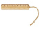 Закладка с линейкой из бамбука Bookmark