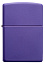 Зажигалка ZIPPO Classic с покрытием Purple Matte, латунь/сталь, фиолетовая, матовая, 38x13x57 мм