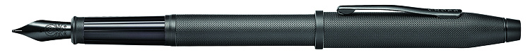 Перьевая ручка Cross Century II Black Micro Knurl, перо F