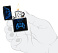 Зажигалка ZIPPO Gaming с покрытием Black Matte, латунь/сталь, черная, матовая, 38x13x57 мм
