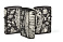 Зажигалка ZIPPO Pirates Treasure с покрытием High Polish Black, латунь/сталь, черная, 38x13x57 мм