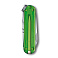 Нож-брелок VICTORINOX Classic SD Colors "Green Tea", 58 мм, 7 функций, полупрозрачный зелёный