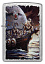 Зажигалка ZIPPO Frank Frazetta с покрытием Street Chrome, латунь/сталь, серебристая, 38x13x57 мм