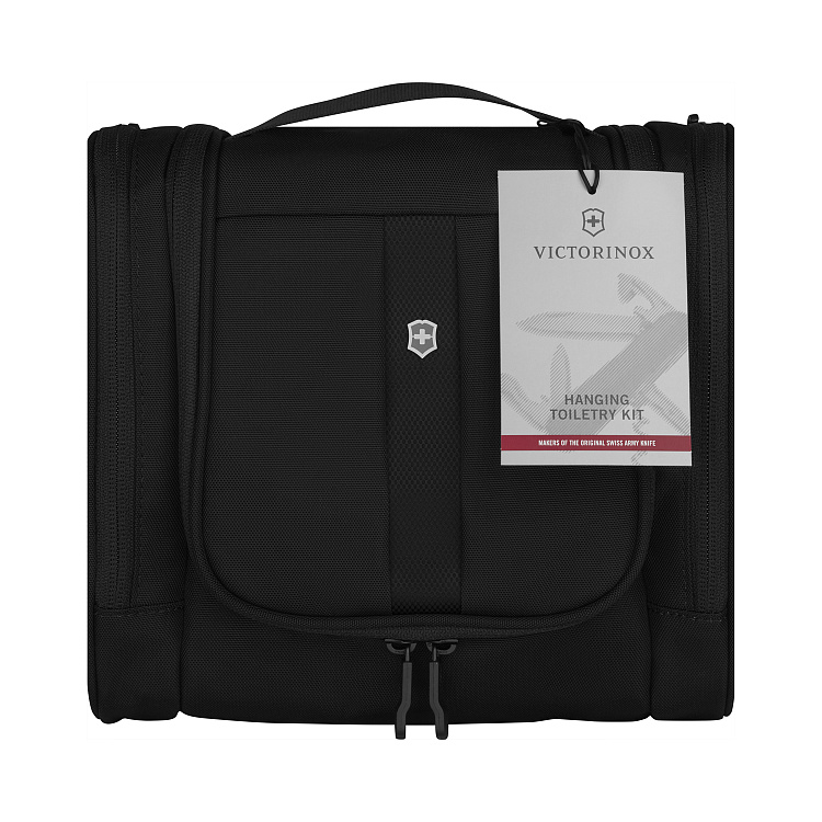 Несессер VICTORINOX TA 5.0 с крючком для подвешивания, чёрный, нейлон, 24x11x23 см, 6 л