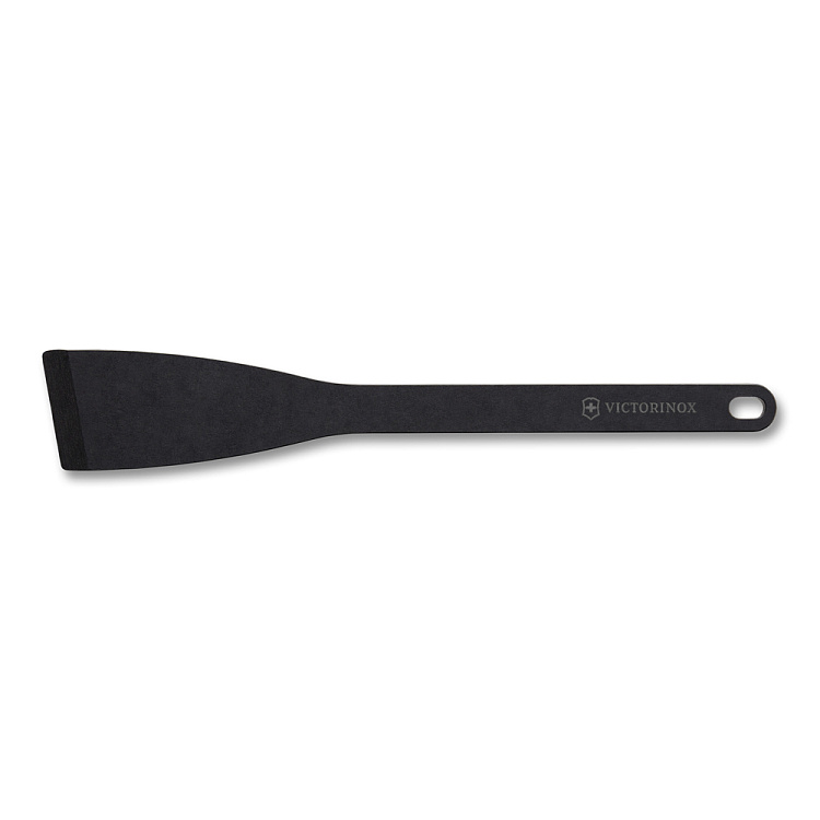 Лопатка со скошенным краем VICTORINOX Kitchen Utensils, 325x54 мм, бумажный композит, чёрная