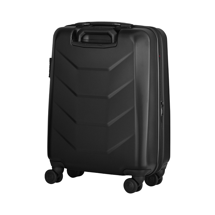 Чемодан WENGER Prymo, чёрный, малый, 40х55х20 см, 36 л, ABS+PC