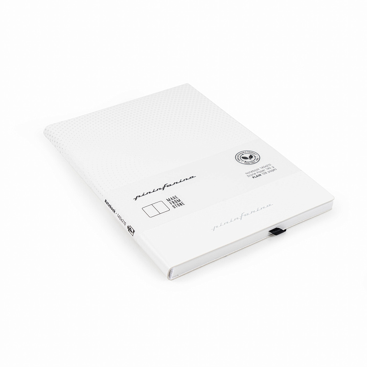 Блокнот линованный Pininfarina из каменной бумаги в мягкой обложке, А5