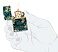Зажигалка ZIPPO Eastern с покрытием 540 Tumbled Brass, латунь/сталь, зеленая, 38x13x57 мм