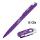 Набор ручка "Jupiter" + флеш-карта "Vostok" 8 Гб в футляре, фиолетовый, покрытие soft touch#