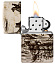 Зажигалка ZIPPO Western Design с покрытием 540 Matte, латунь/сталь, белая, 38x13x57 мм