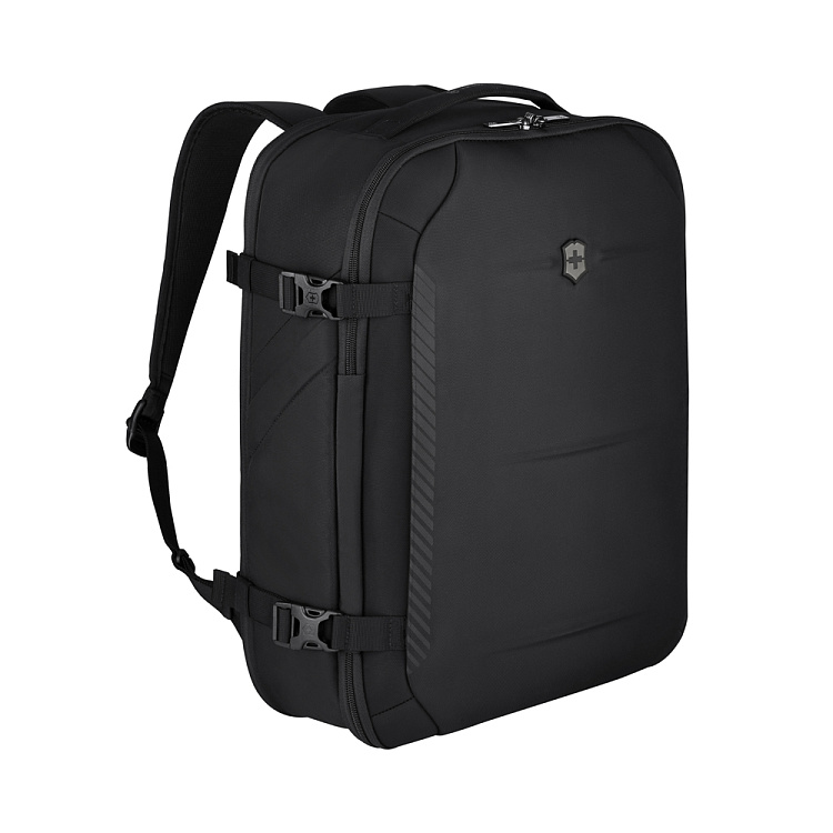 Рюкзак VICTORINOX Crosslight Boarding Bag, черный, RPET полиэстер, 39x22x53 см, 37 л