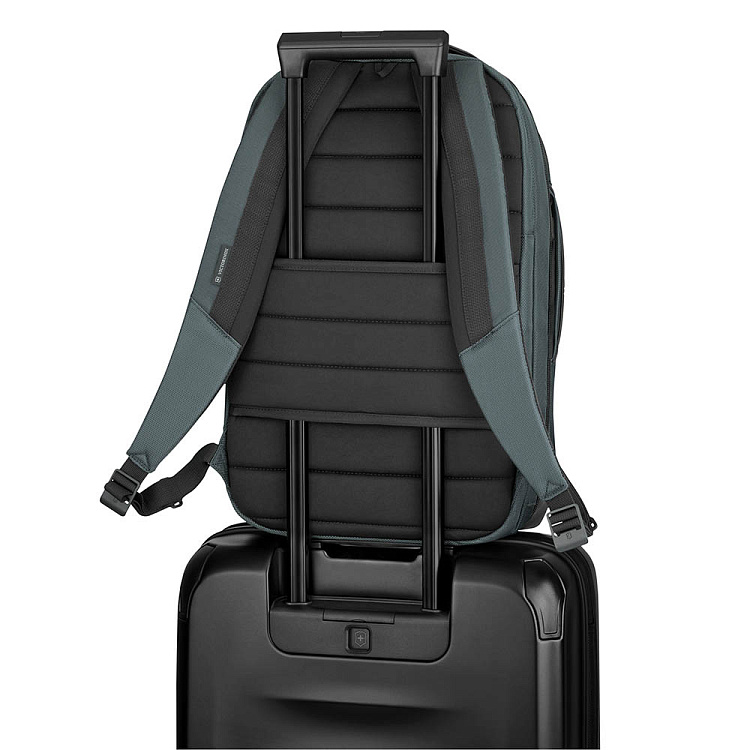 Рюкзак VICTORINOX Altmont Professional Deluxe Travel Laptop 15'', зеленый, полиэфирная ткань, 30x26x46 см, 25 л
