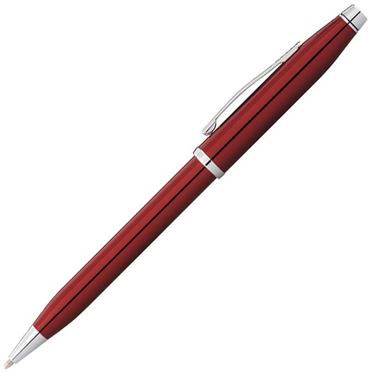 Шариковая ручка Cross Century II. Цвет - красный.
