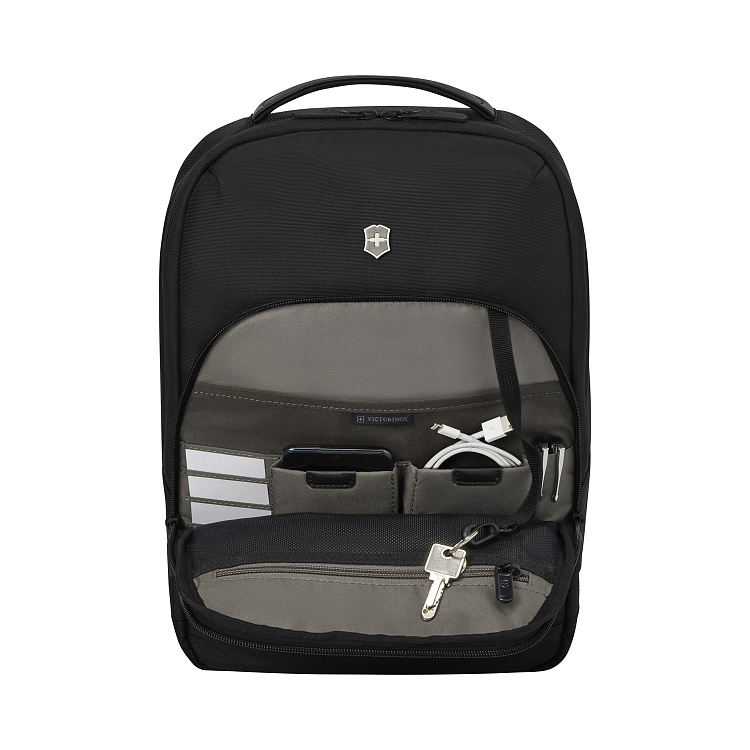 Рюкзак VICTORINOX Altmont Professional City Laptop 14'', чёрный, полиэфирная ткань, 27x15x40 см,14 л
