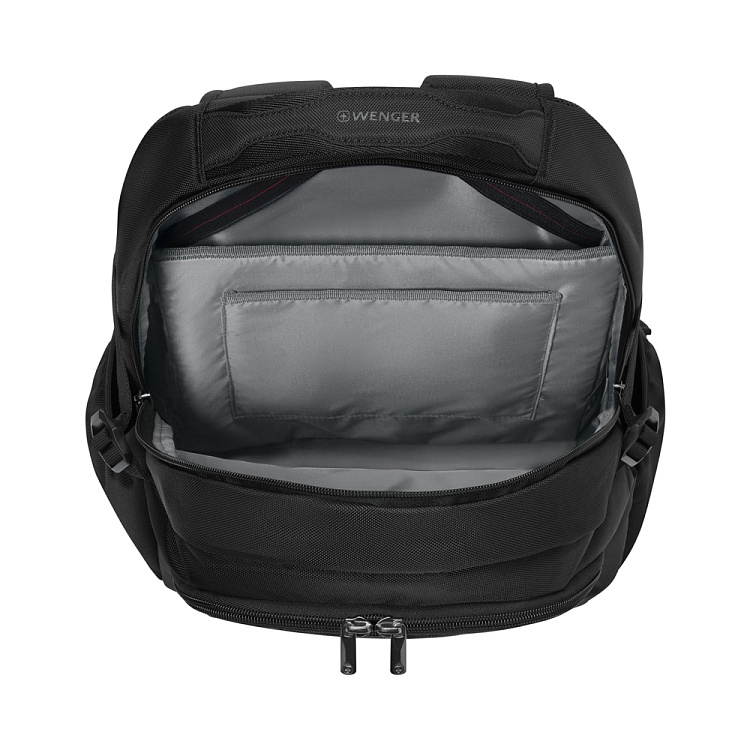 Рюкзак WENGER XE Ryde 16", черный, переработанный ПЭТ/Полиэстер, 33х22х47 см, 26 л.