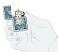 Зажигалка ZIPPO Lotus Flower с покрытием High Polish Chrome, латунь/сталь, серебристая, 38x13x57 мм