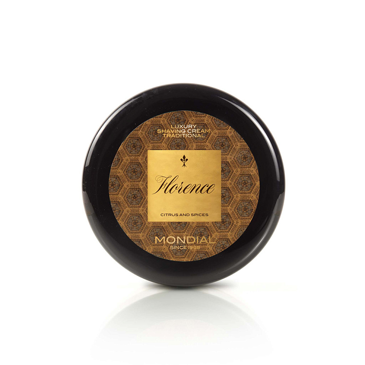 Крем для бритья в пластиковой чаше MONDIAL FLORENCE LUXURY SHAVING CREAM TRADITIONAL, 150 мл