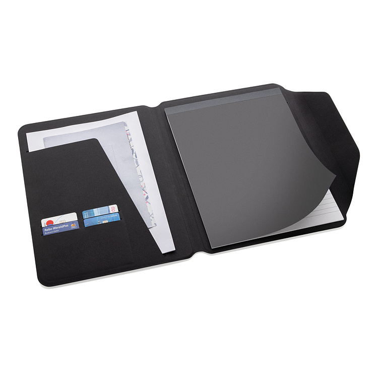 Органайзер Teri из rPET AWARE™ и орехового дерева, A4