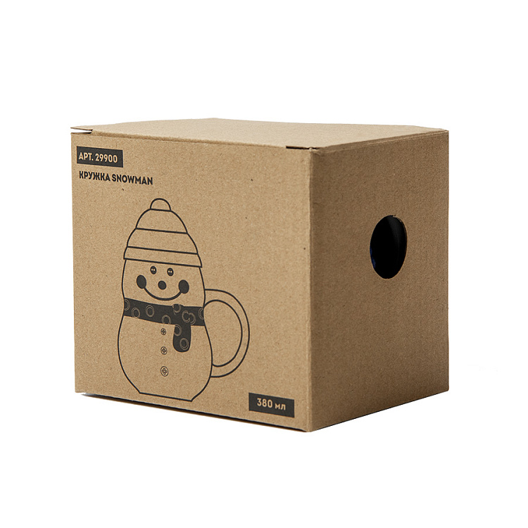 Кружка SNOWMAN с крышкой