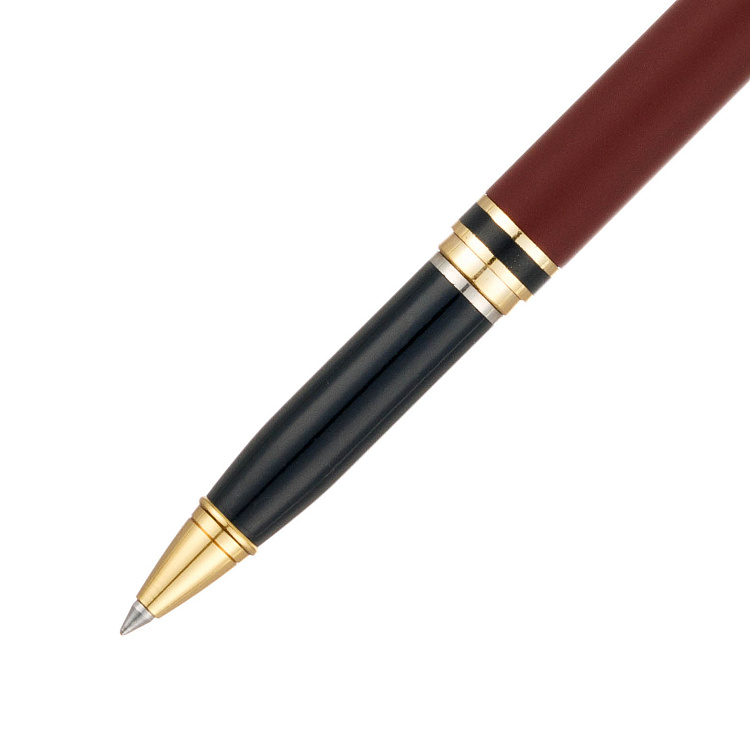 Ручка 2 в 1 шариковая и перьевая Pierre Cardin COMBI PEN, цвет - терракотовый. Упаковка Е