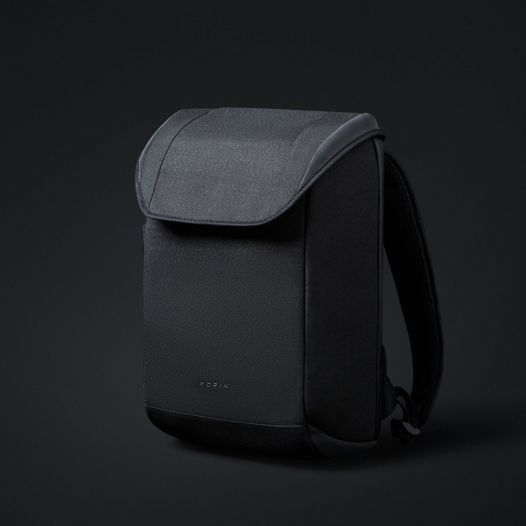 Рюкзак ClickPack X 45х32х15,5 см, с клапаном, черный