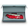 Нож охотника VICTORINOX Evoke Alox 130 мм, 5 функций, с фиксатором лезвия, красный