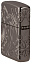 Зажигалка ZIPPO Armor® Wicca Design с покрытием Black Ice®, латунь/сталь, чёрная, 38x13x57 мм
