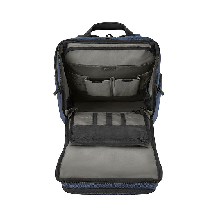 Рюкзак VICTORINOX Altmont Professional Fliptop Laptop Backpack 15'', синий, полиэфирная ткань, 33x26x49 см, 26 л