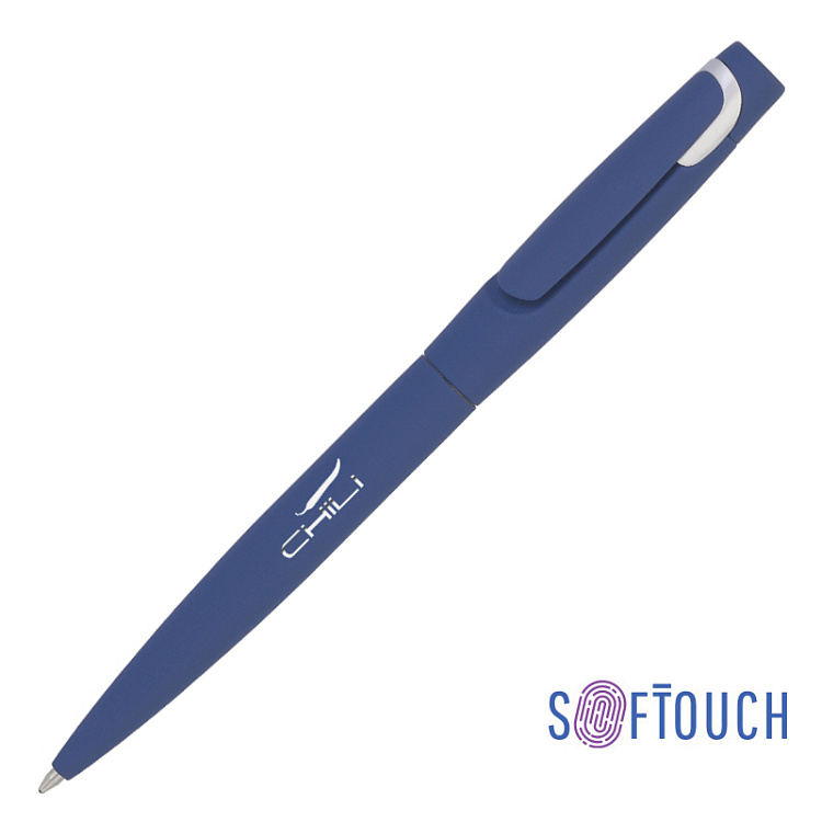 Ручка шариковая "Saturn", черный, покрытие soft touch