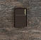 Зажигалка ZIPPO Classic с покрытием Brown Matte, латунь/сталь, коричневая, матовая, 38x13x57 мм