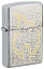 Зажигалка ZIPPO с покрытием Brushed Chrome, латунь/сталь, серебристая, 38x13x57 мм