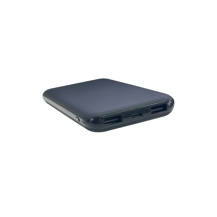Внешний аккумулятор Kugo, 10000 mAh с подсветкой гравировки