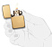 Зажигалка ZIPPO 1941 Replica™ с покрытием Brushed Brass, латунь/сталь, золотистая, 38x13x56 мм