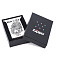 Зажигалка ZIPPO Leopard, с покрытием Satin Chrome™, латунь/сталь, серебристая, матовая, 38x13x57 мм
