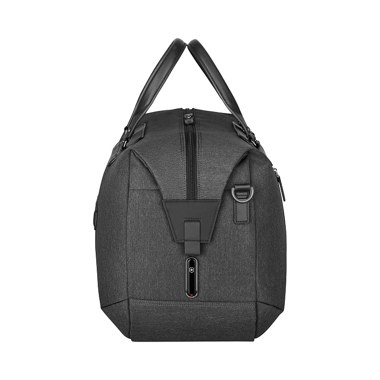 Дорожная сумка VICTORINOX Architecture Urban 2 Weekender, серый, полиэстер/кожа, 24x56x30 см, 45 л