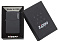 Зажигалка ZIPPO Classic с покрытием Black Matte, латунь/сталь, чёрная, матовая, 38x13x57мм