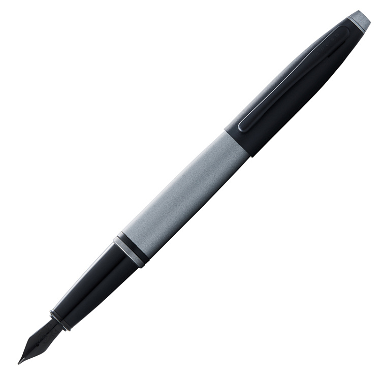 Перьевая ручка Cross Calais Matte Gray and Black Lacquer, перо M