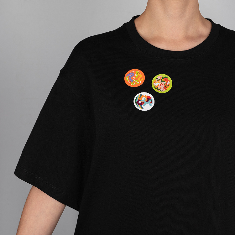 Футболка унисекс KRIS, 100% хлопок