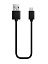 Кабель USB 2.0 - microUSB,  1м, 2.1A, черный, OLMIO