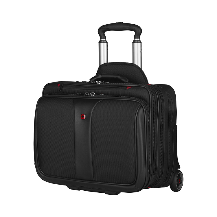 Мобильный офис WENGER Patriot с чехлом для ноутбука 15,6'', черный, 100% полиэстер 43х41х31 см, 25 л