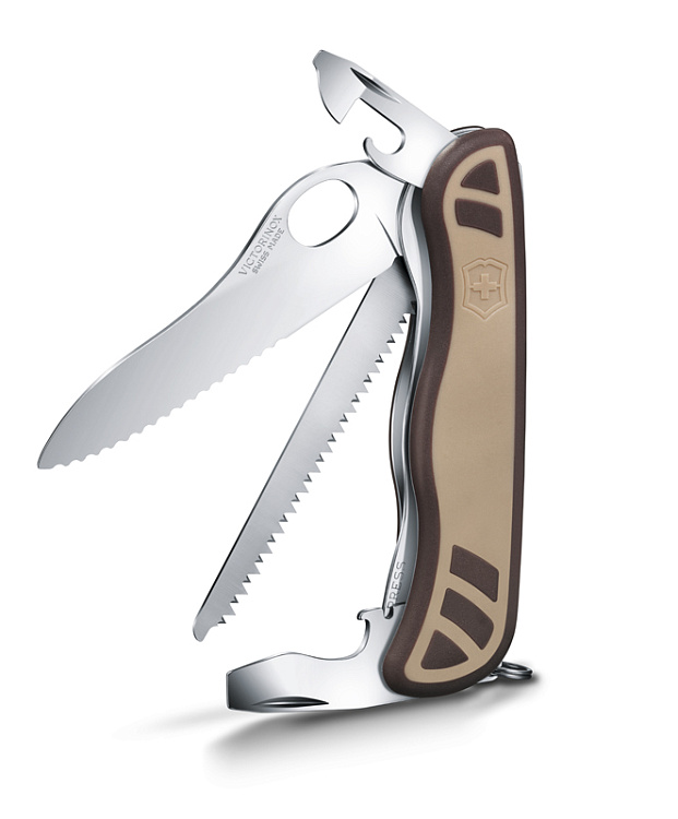 Нож перочинный VICTORINOX Trailmaster Desert Camouflage, 111 мм, 10 функций, бежевый/коричневый