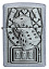 Зажигалка ZIPPO Lucky 7 с покрытием Street Chrome, латунь/сталь, серебристая, 38x13x57 мм
