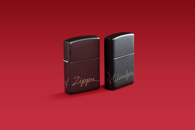 Зажигалка ZIPPO Classic с покрытием Black Matte, латунь/сталь, черная, матовая, 38x13x57 мм