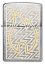 Зажигалка ZIPPO с покрытием Brushed Chrome, латунь/сталь, серебристая, 38x13x57 мм