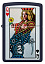 Зажигалка ZIPPO Queen Design с покрытием Navy Matte, латунь/сталь, синяя, матовая, 38x13x57 мм