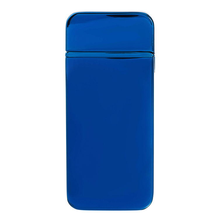 Зажигалка S.Quire USB, сенсорная, синяя, глянцевая
